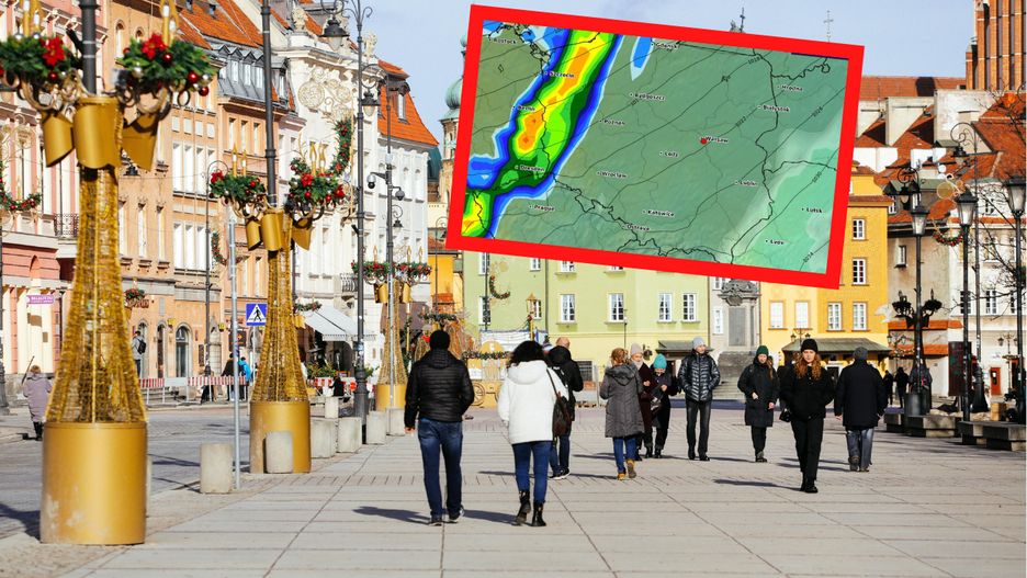 W poniedziałek zobaczymy pierwsze symptomy ocieplenia