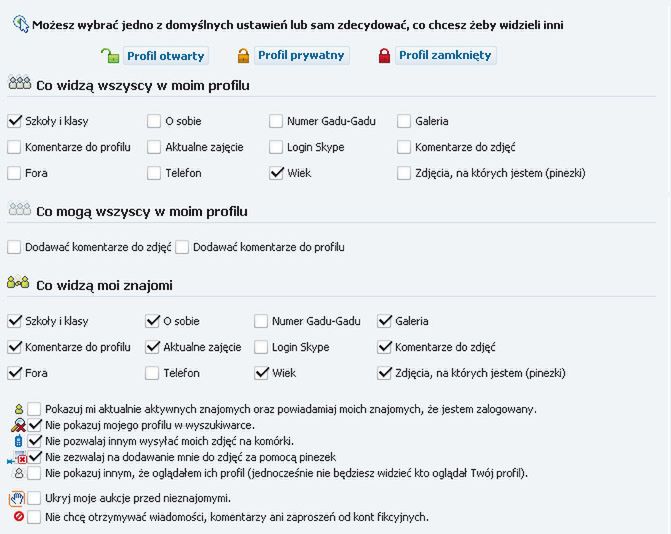 Chroń swoją prywatność