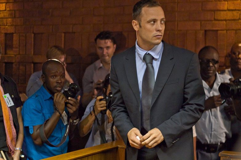 Oscar Pistorius na sali sondowej