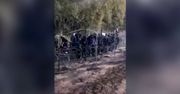 Imigranci na granicy. Kolejne wideo opublikowane przez Straż Graniczną