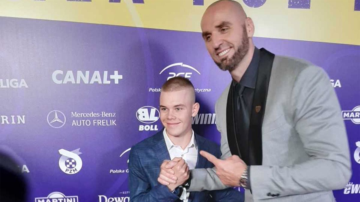 Damian Ratajczak i Marcin Gortat