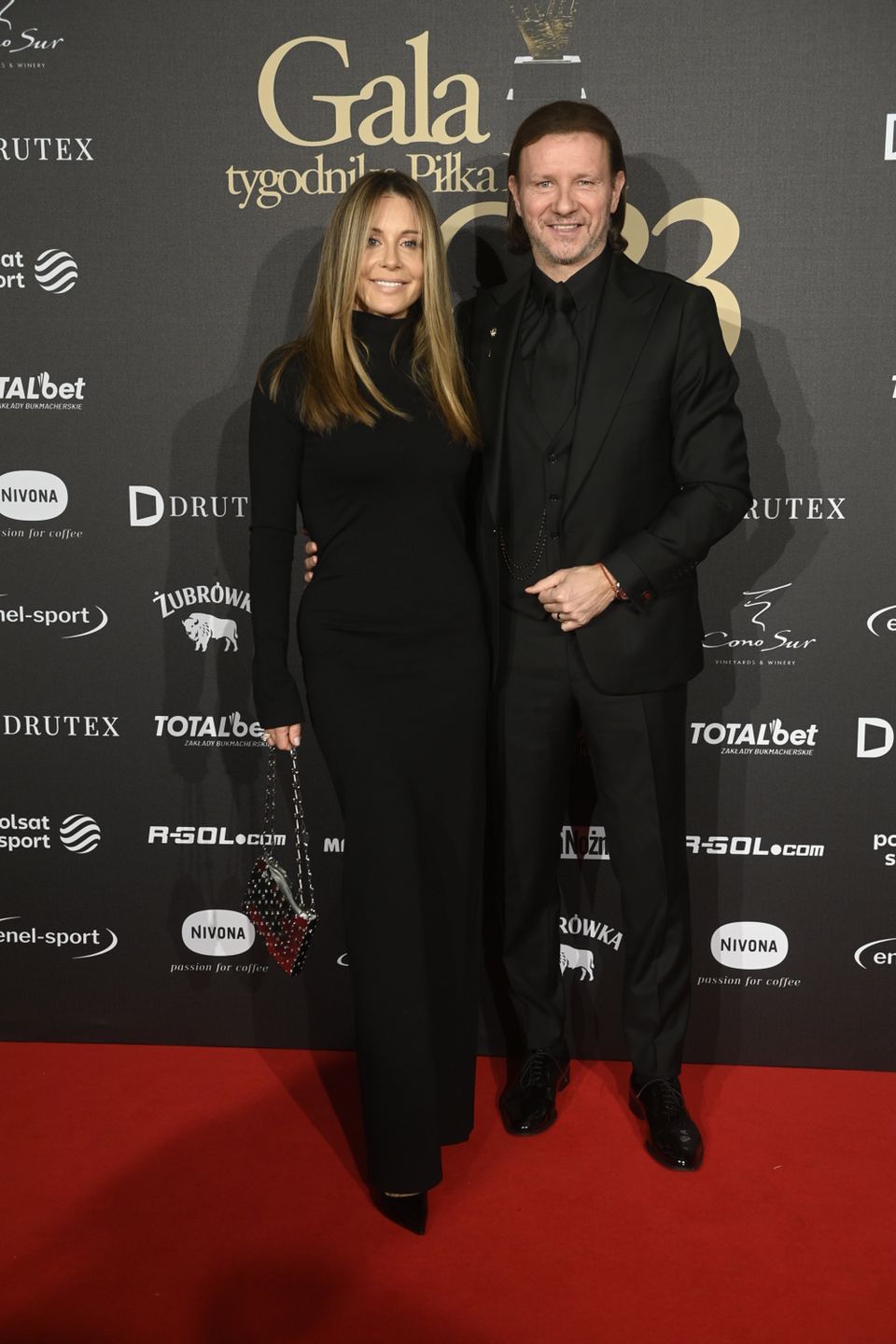 Małgorzata Rozenek, Radosław Majdan - Gala Tygodnika Piłka Nożna