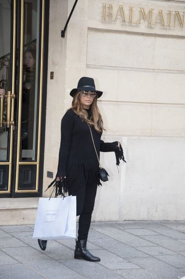 Eva Longoria na zakupach w Paryżu