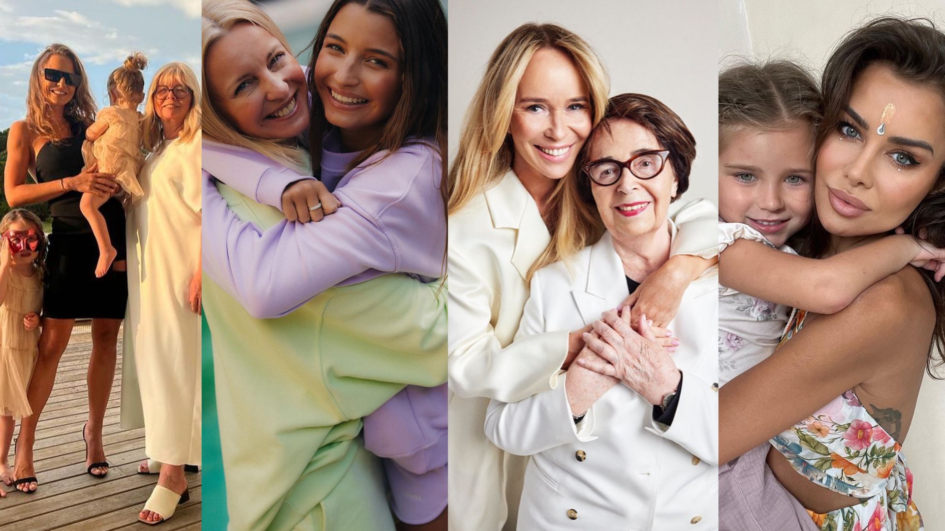 Tak gwiazdy obchodzą Dzień Matki: Anna Lewandowska, Blanka Lipińska, Małgorzata Kożuchowska, Julia Wieniawa... 