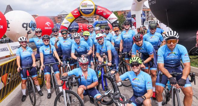 Marka Plusssz partnerem imprezy kolarskiej