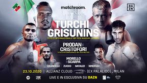 Boks. Fabio Turchi vs Nikolajs Grisunins o pas IBF International w Fightklubie!