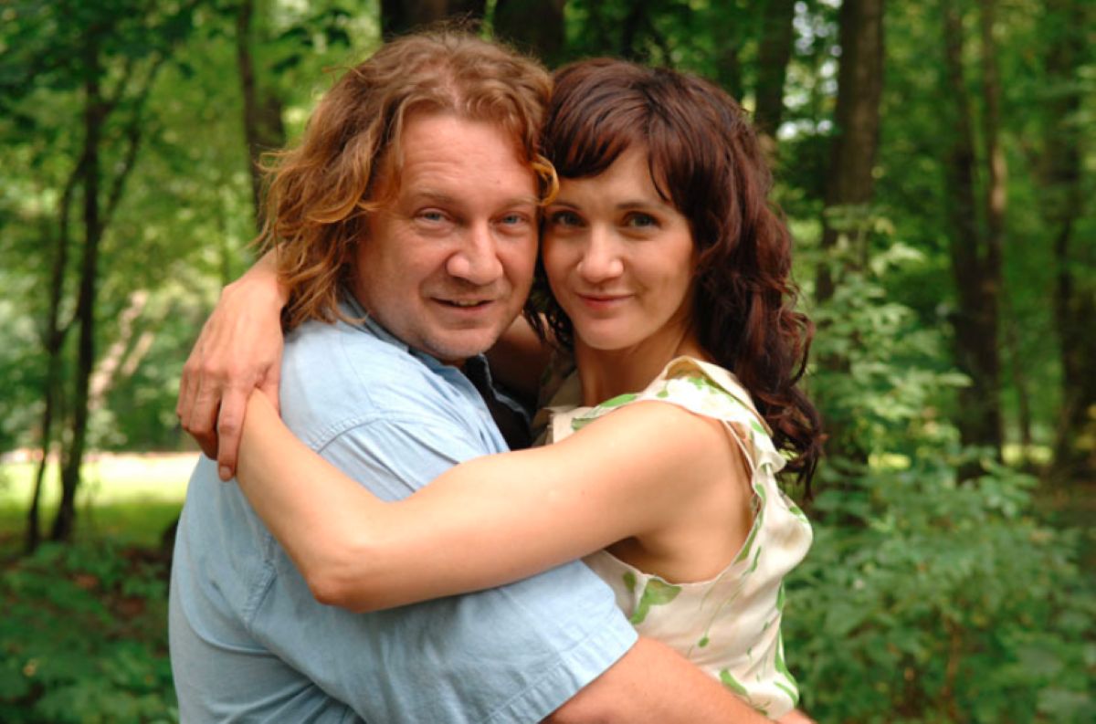 Paweł Królikowski i Ilona Ostrowska w serialu "Ranczo" 