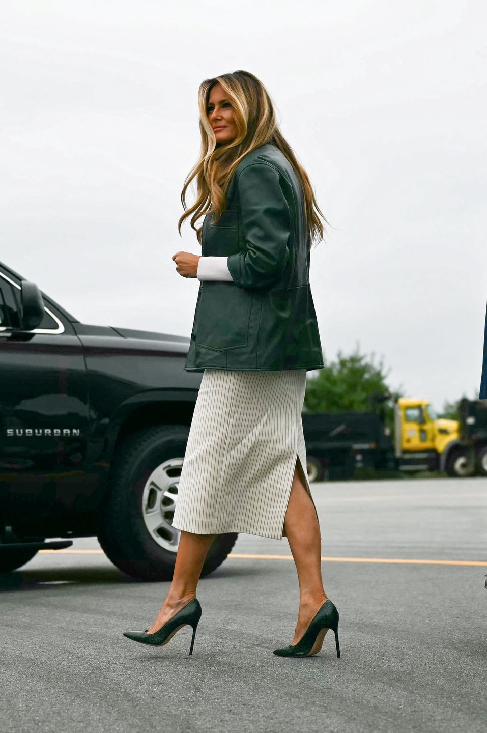 Melania Trump odwiedza szkołę w hrabstwie Ashe