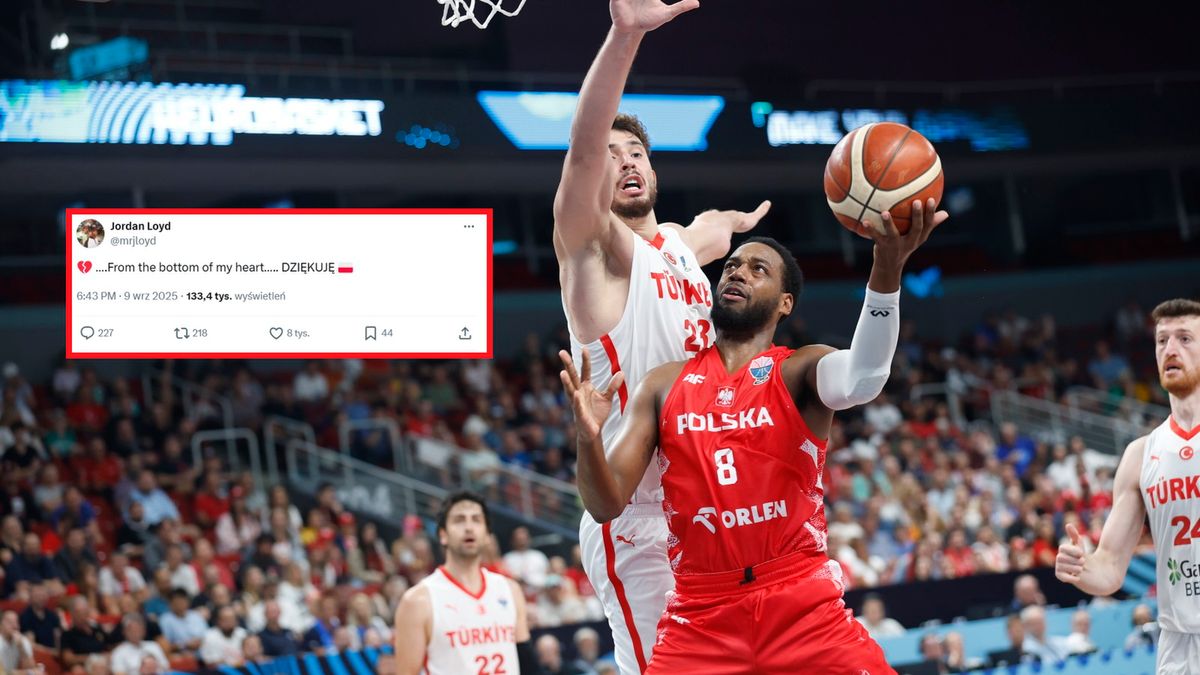 PAP/EPA / TOMS KALNINS / Jordan Loyd podczas meczu z Turcją