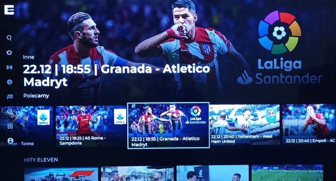 Eleven Sports z aplikacją w systemie Android TV