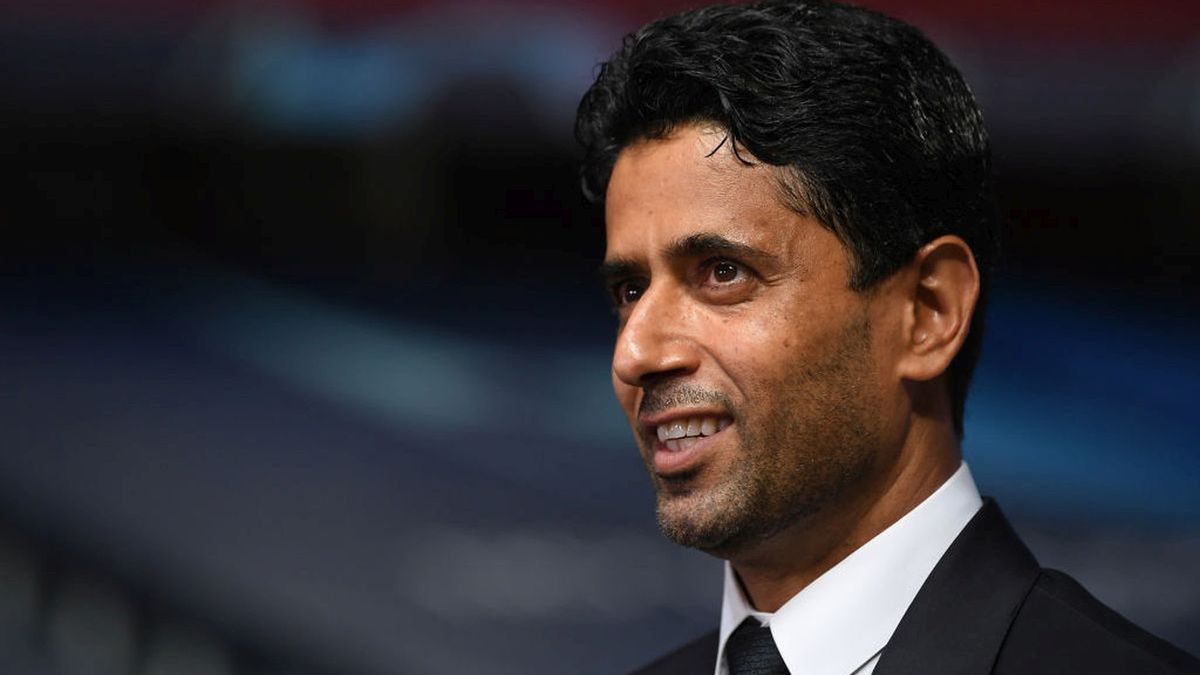 Getty Images /  Michael Regan - UEFA / Na zdjęciu: Nasser Al-Khelaifi