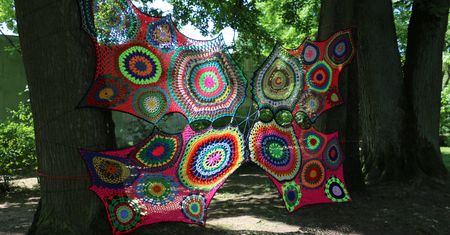 Street art w trzcianeckim parku