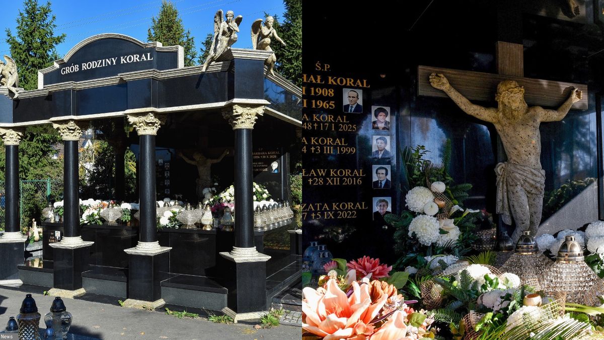 Tak wygląda grób rodziny Koral
