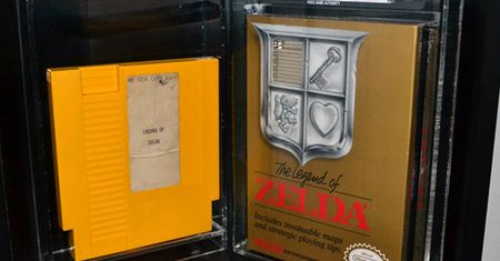 Oryginalny kartridż The Legend of Zelda wystawiony na eBayu [wideo]