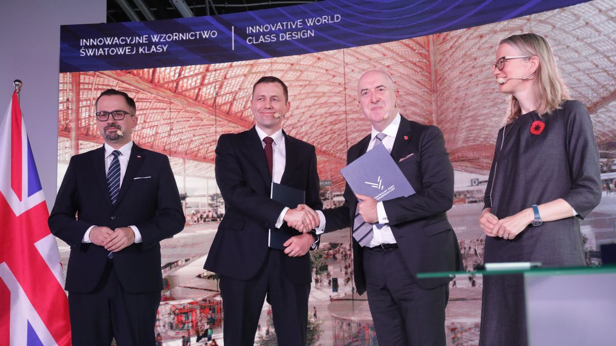 Inauguracja współpracy CPK z Foster+Partners