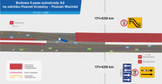 Poznań: Zmiany organizacji ruchu na A2 – przygotowania do nowego etapu rozbudowy
