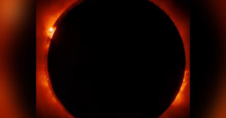 Niesamowity film z zaćmienia słońca. NASA pokazała swoje nagranie