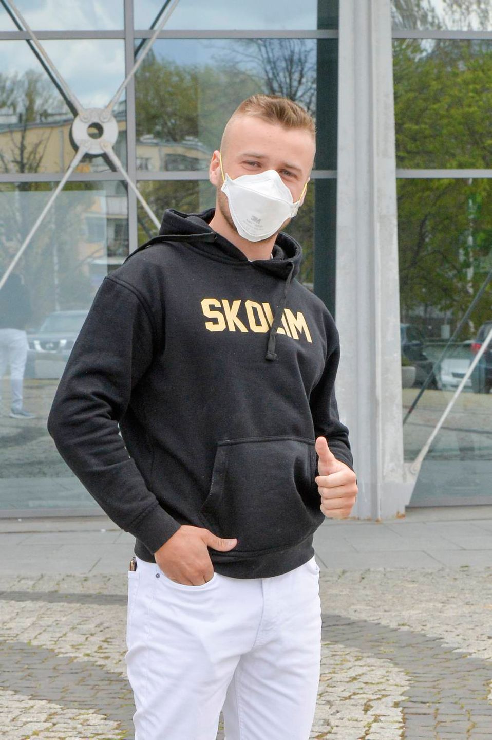 Konrad Skolimowski - gwiazdy przed studiem Pytania na śniadanie