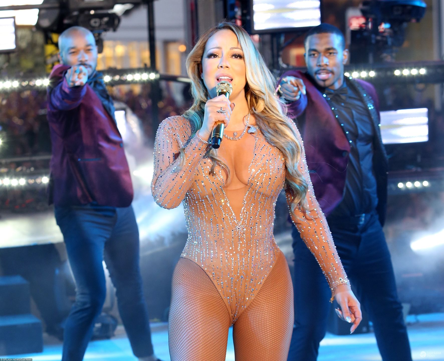 Mariah Carey - koncert sylwestrowy na Times Square w Nowym Jorku