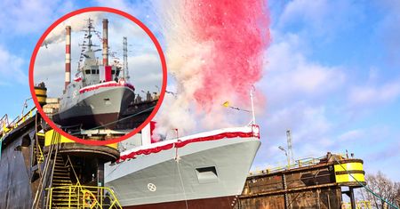 Nowy okręt dla Marynarki Wojennej. ORP Czajka zaprezentowany w Gdańsku