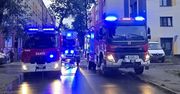Pożar w Mysłowicach. Spłonęło mieszkanie, dwie osoby w szpitalu