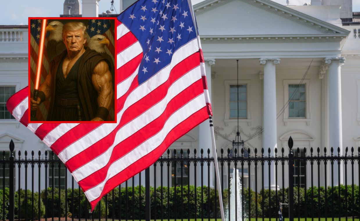 Trump als Jedi-Krieger: Weißes Haus überrascht am Star-Wars-Tag