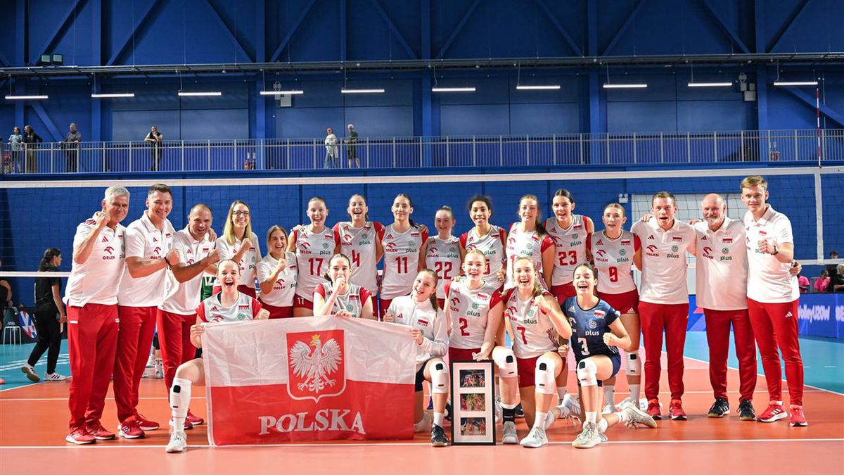 Materiały prasowe / CEV / Na zdjęciu: siatkarki reprezentacji Polski U-20 kobiet