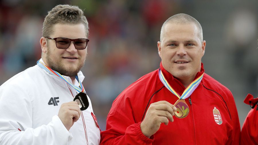 Paweł Fajdek i Krisztian Pars po konkursie rzutu młotem na mistrzostwach Europy 2014