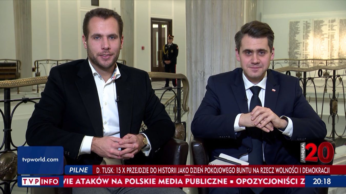 Zażarta dyskusja Danuty Holeckiej z gośćmi w "Minęła 20"