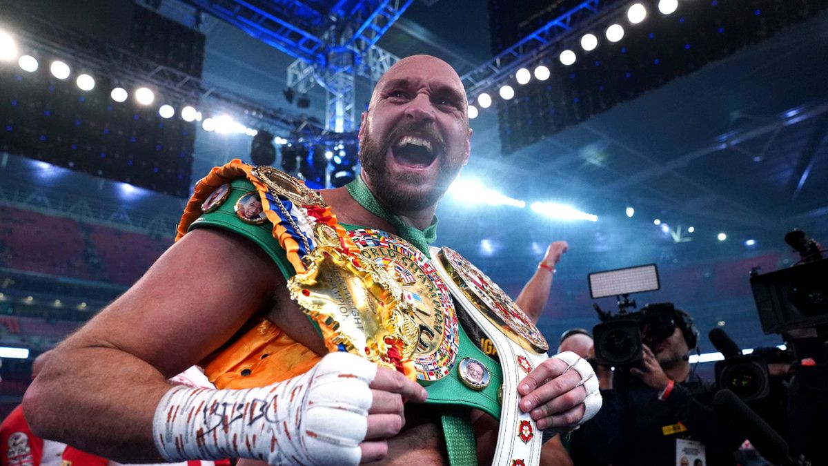 PAP/EPA / Na zdjęciu: Tyson Fury