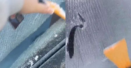 Mało znana funkcja skrobaczki. Lód odpadnie szybciej