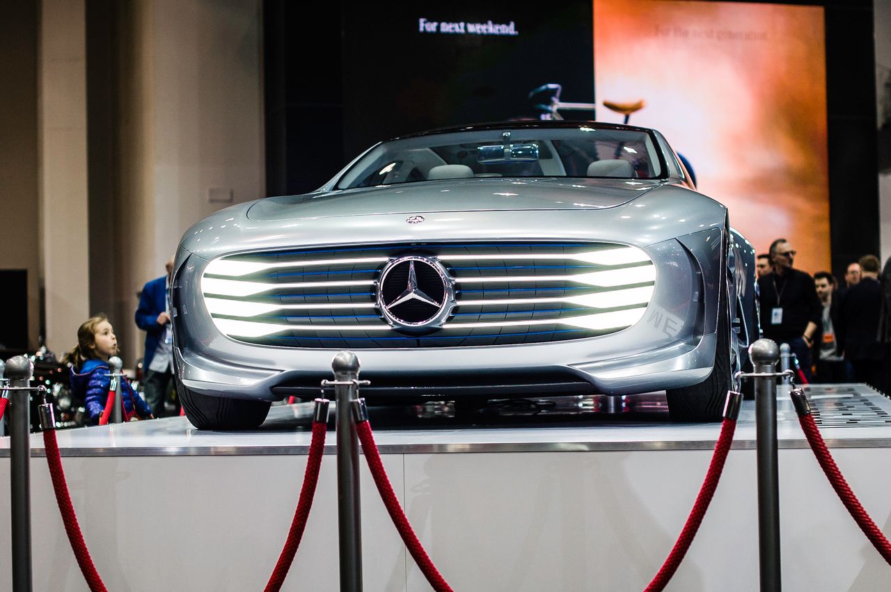 Mercedes zaprezentował również nowy concept car. Model zrobił wrażenie.