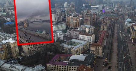 Potężna eksplozja tuż obok Kijowa. Zbombardowano przedmieścia