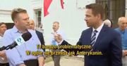 Wybory prezydenckie 2020. Rafał Trzaskowski skonfrontował się z wyborcą. Mężczyzna mówił po angielsku