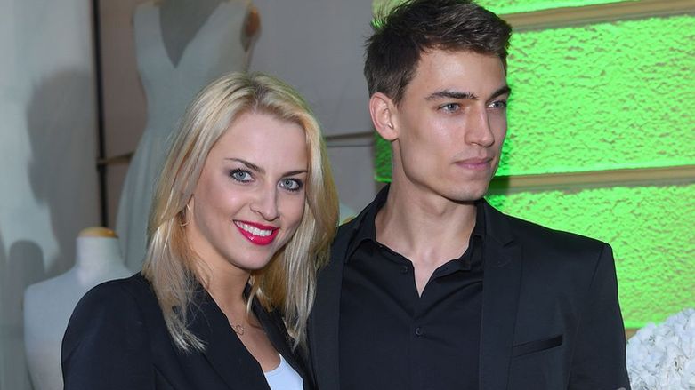 Paweł Staliński z dziewczyną
Fot. JastrząbPost