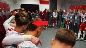 Tak wyglądały ostatnie minuty przed meczem z Rumunią. To on wygłosił przemowę