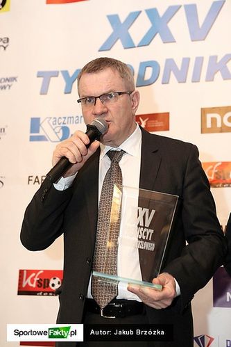 Andrzej Rusko podczas XXV Plebiscytu Tygodnika Żużlowego