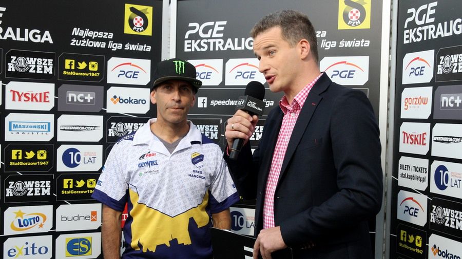 WP SportoweFakty / Michał Szmyd / Greg Hancock w rozmowie z Gabrielem Waliszko