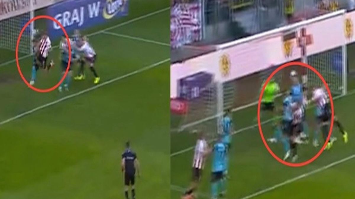 Twitter / Canal+ Sport / Cracovia rozbiła Górnik stałymi fragmentami