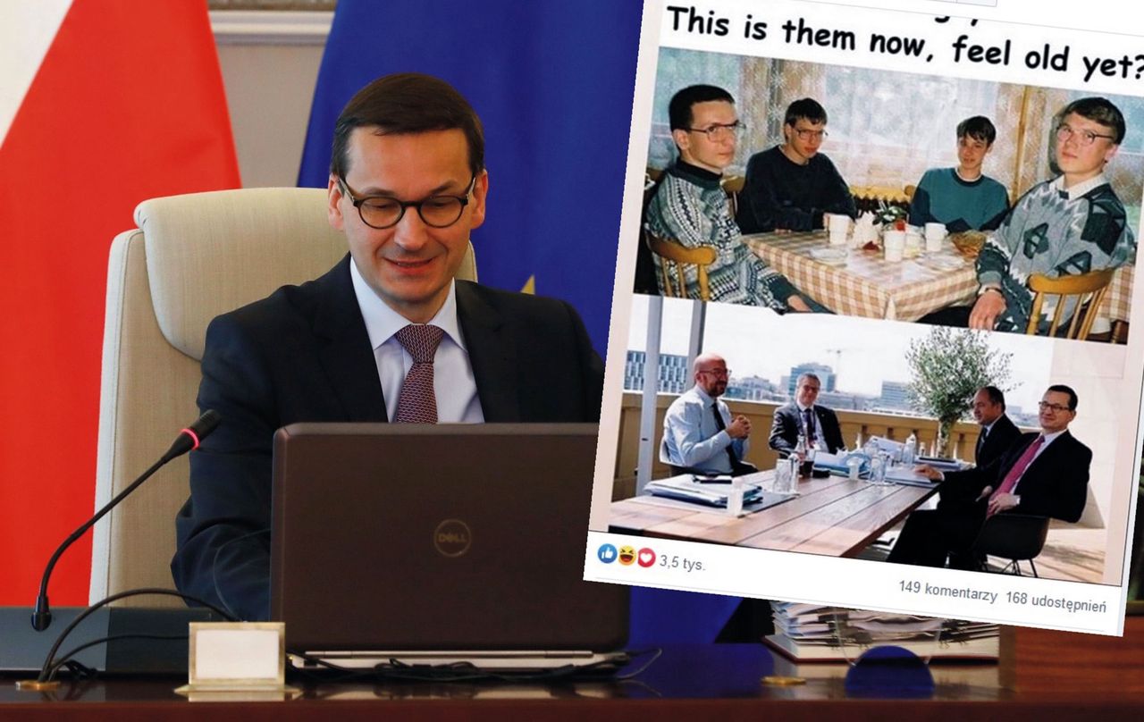 Mateusz Morawiecki i słynne zdjęcie z memów. "Nie wszyscy wiedzą"