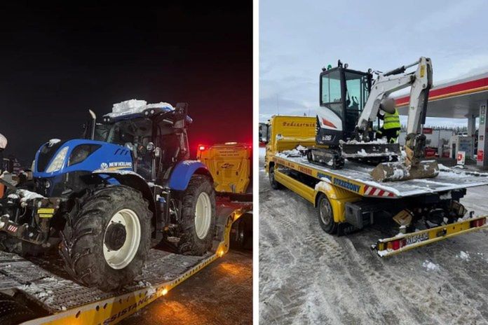 Zakopane: Policja odzyskała ciągnik warty 400 tys. zł