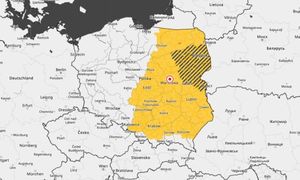 IMGW wydał alerty. Zaczęło się 26 grudnia. Połowa Polski na żółto