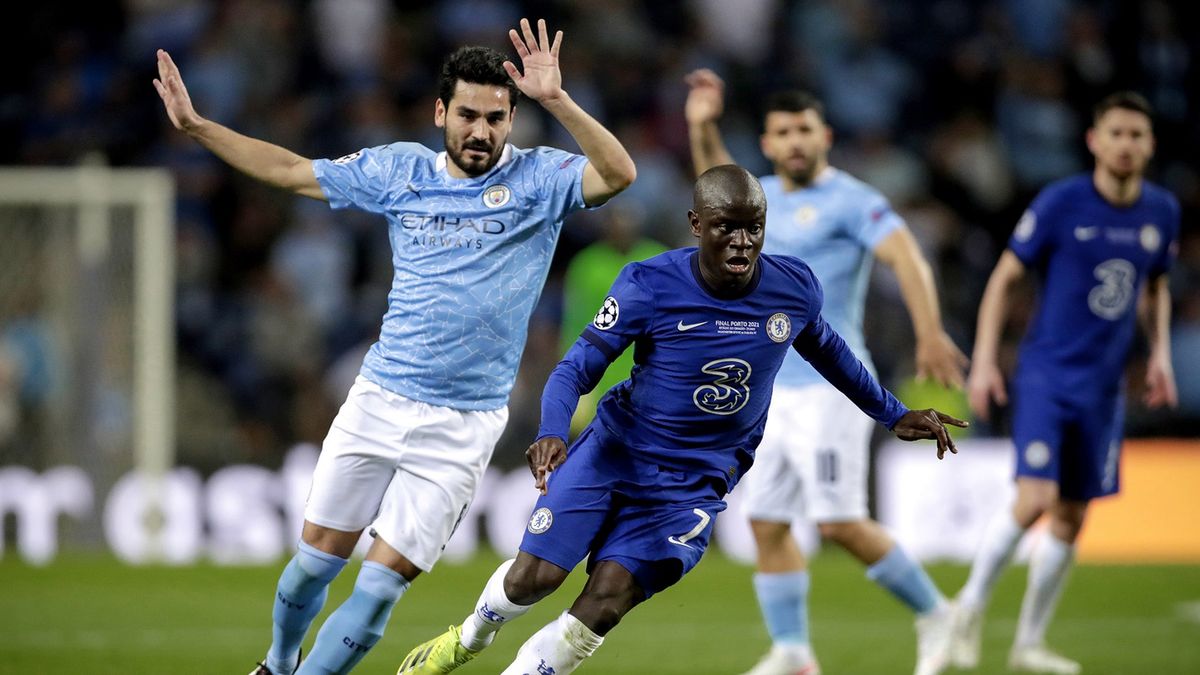 PAP/EPA / David Ramos / POOL / Na zdjęciu: N'Golo Kante