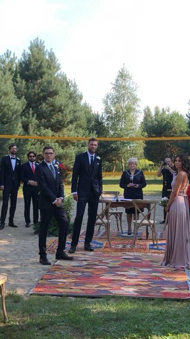 Ślub Zosi Zborowskiej i Andrzeja Wrony
