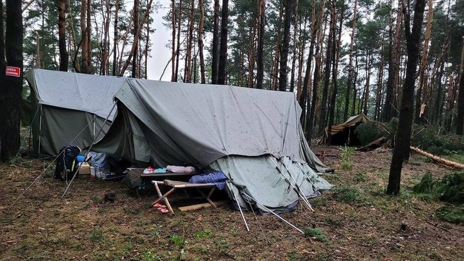 Obóz harcerski w Kostkowicach