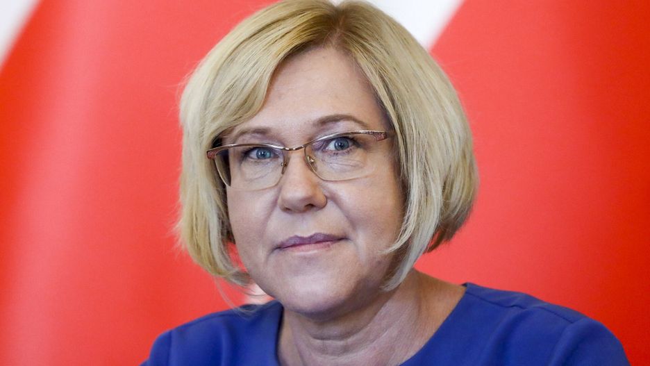 Konferencja prasowa z udzia?em Ma?opolskiej Kurator O?wiaty14.09.2020 Krakow Urzad Wojewodzki . Konferencja prasowa nt. realizacji programow rzadowych z perspektywy potrzeb szkolnych . N/z Barbara Nowak - malopolska kurator oswiaty  fot. Beata Zawrzel/REPORTERBeata Zawrzel/REPORTER