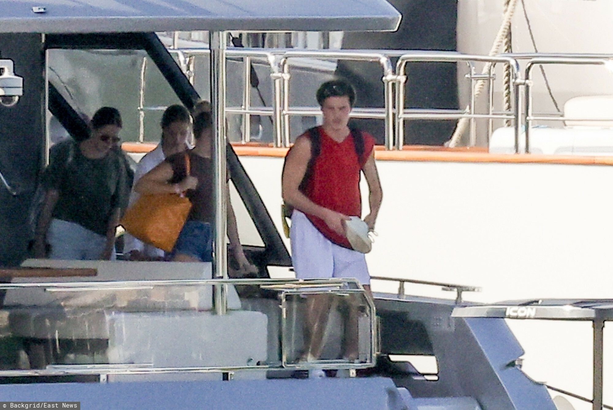 Beckhamowie na jachce