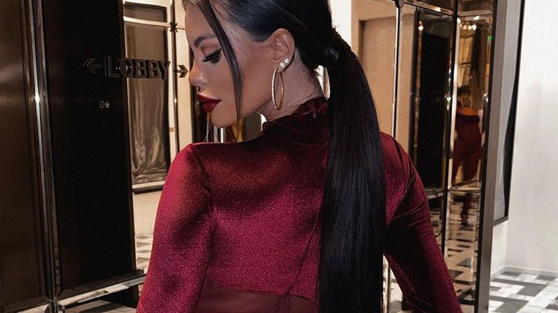 Justyna Gradek w odważnej stylizacji