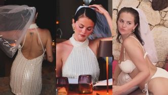 Szalony wieczór panieński Seleny Gomez: welon, maska przyszłego męża i paradowanie w bikini. Piosenkarka zabrała przyjaciółki do Meksyku