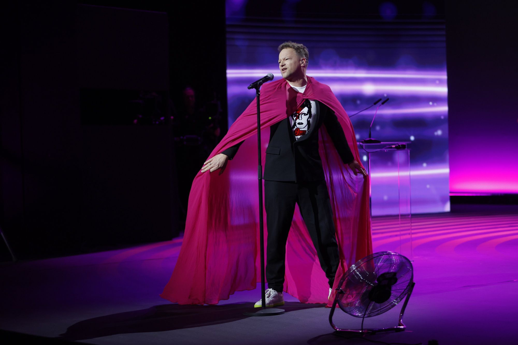 Maciej Stuhr na scenie 